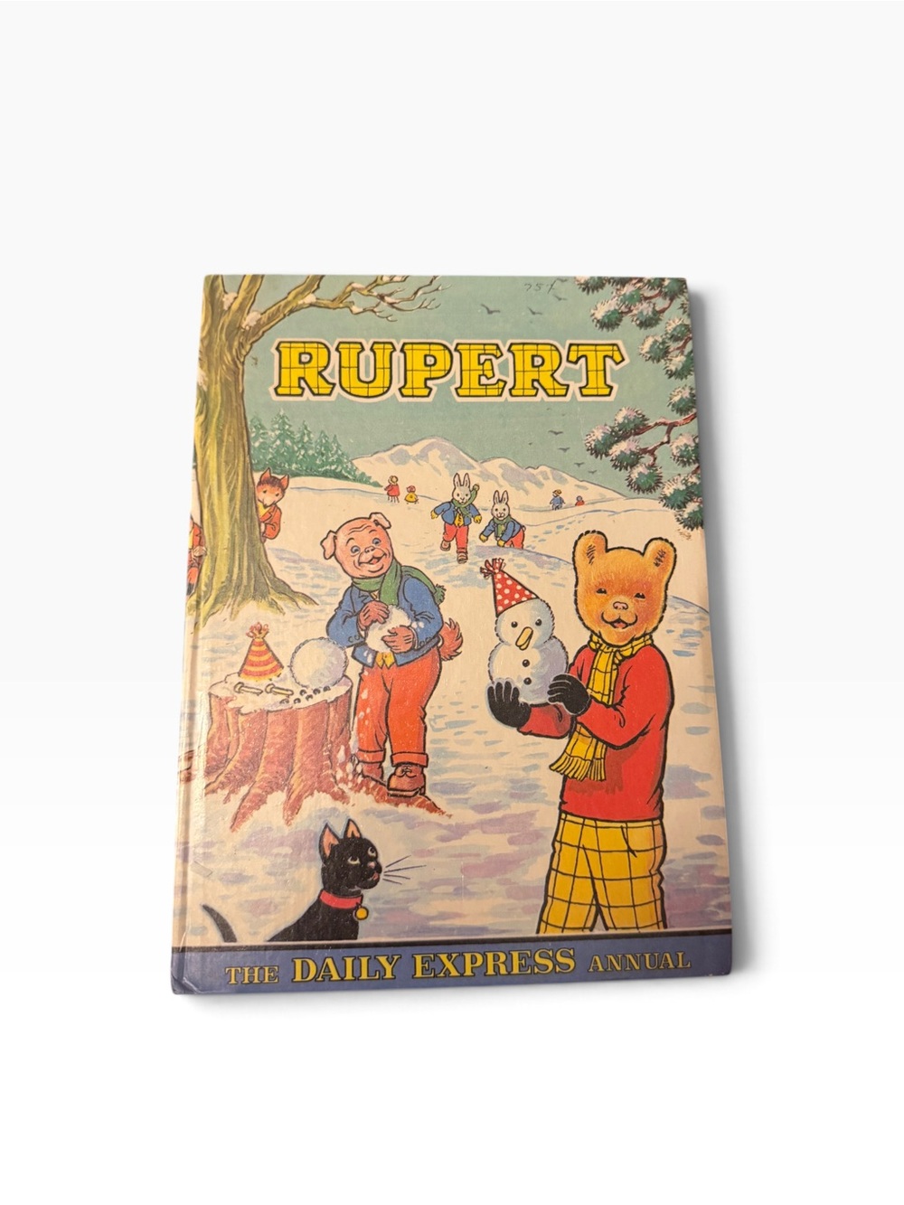 Vintage 1974 Rupert The Daily Express Annual Hardback Children's Book